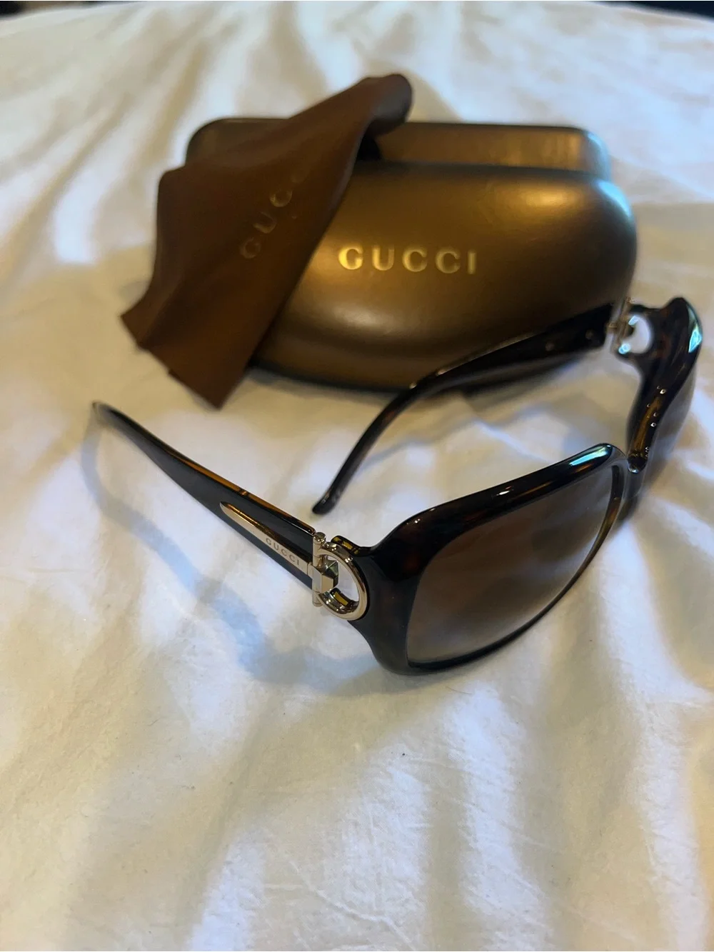Gucci Women's Oversized Sunglasses - Brown Gradient